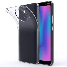 Nokia 9 PureView - Transparent TPU Skal