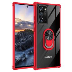 Samsung Galaxy S21 Ultra - Shockproof Ring Skal - Röd