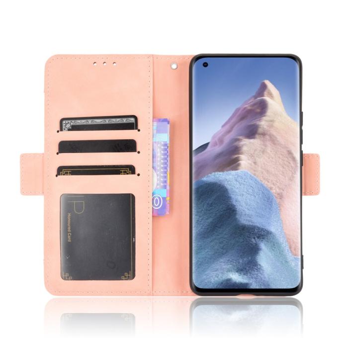 Bild 5, Xiaomi Mi 11 Ultra - Fodral Med Avtagbart Kortfodral - Ljus Rosa