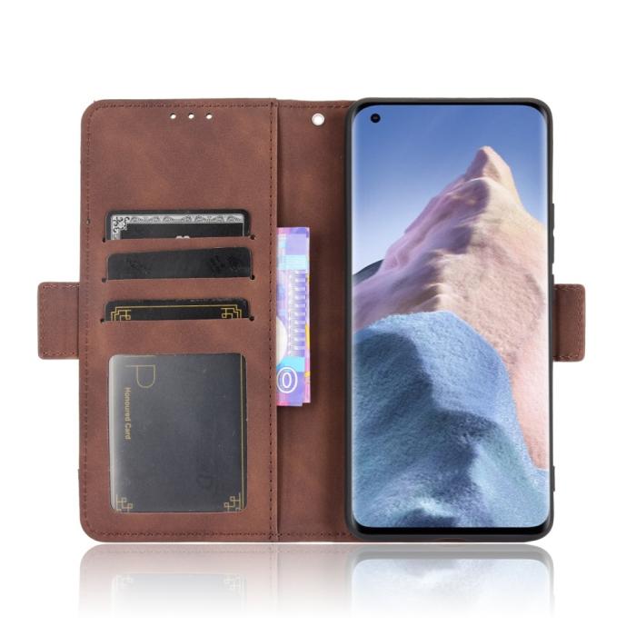 Bild 5, Xiaomi Mi 11 Ultra - Fodral Med Avtagbart Kortfodral - Brun
