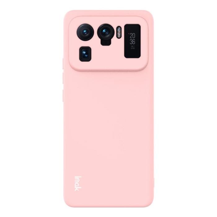 Bild 1, Xiaomi Mi 11 Ultra - IMAK Skin Touch Skal - Ljus Rosa
