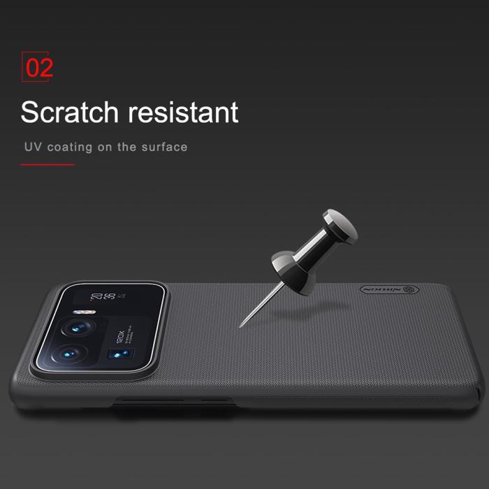 Bild 4, Xiaomi Mi 11 Ultra - NILLKIN Frosted Shield Skal - Svart