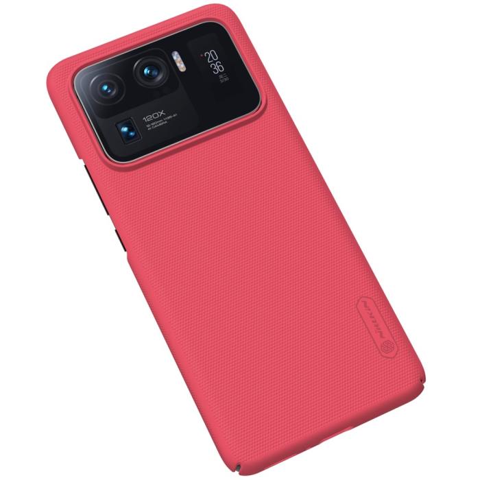 Bild 5, Xiaomi Mi 11 Ultra - NILLKIN Frosted Shield Skal - Röd