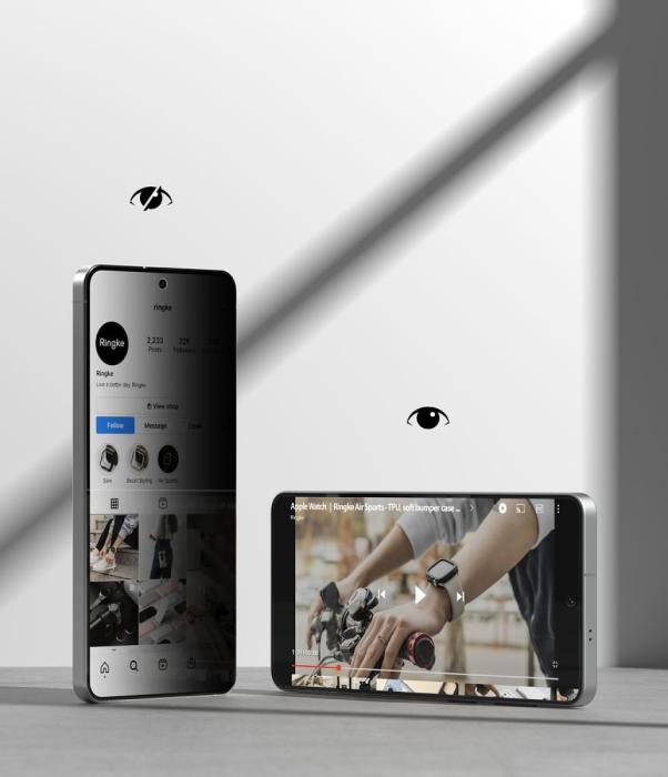 Bild 6, Ringke Galaxy S26 Plus 2-PACK Easy Slide Skärmskydd Härdat Glas