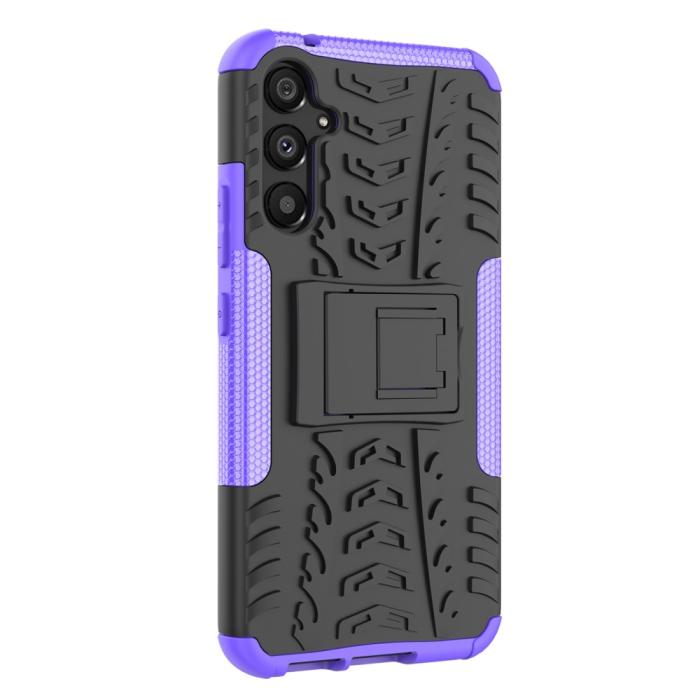 Bild 3, Galaxy A34 5G Skal Ultimata Stöttåligt med Stöd Lila