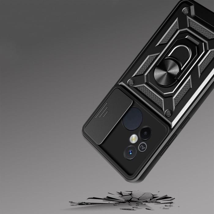 Bild 3, Tech-Protect Xiaomi Redmi 12C Skal CamShield Pro Svart
