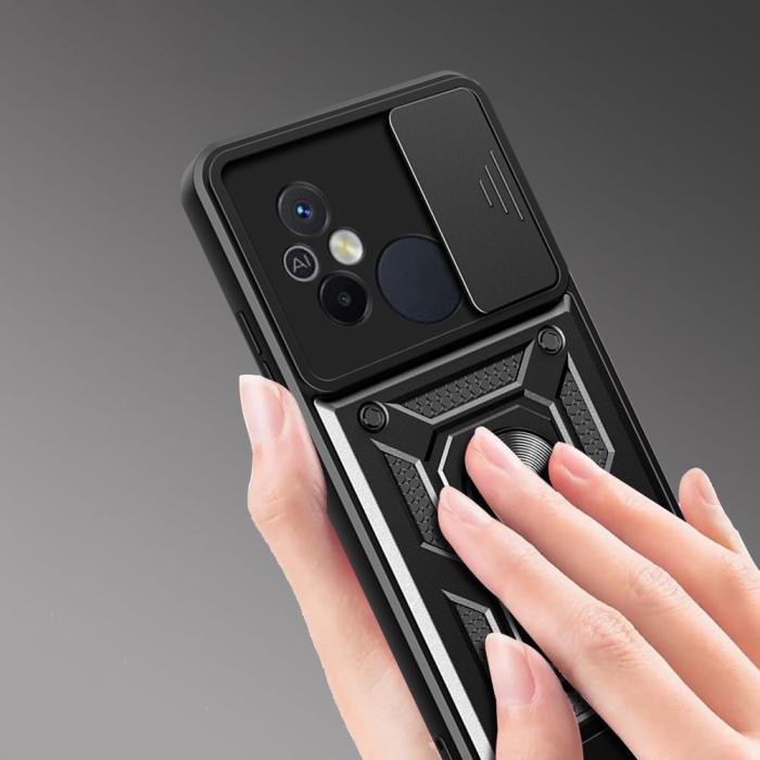 Bild 5, Tech-Protect Xiaomi Redmi 12C Skal CamShield Pro Svart