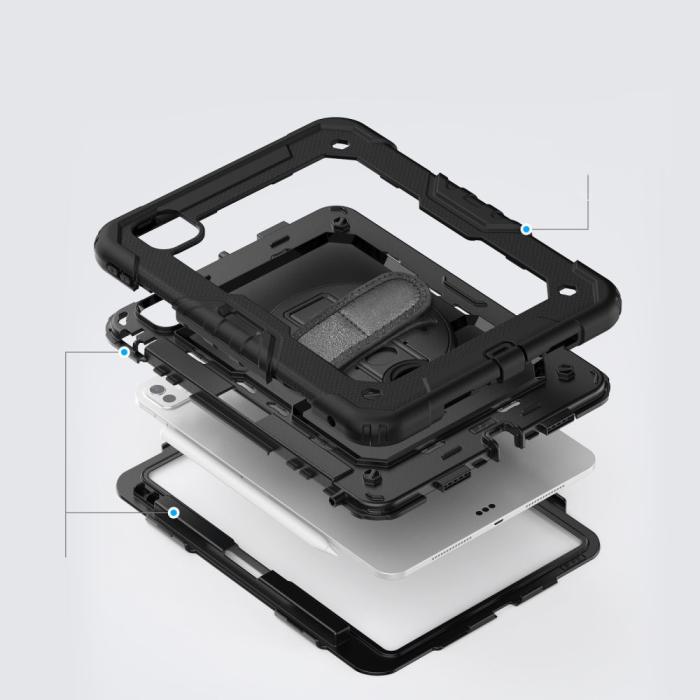 Bild 5, Tech-Protect iPad Pro 11 2025/2024 Fodral Solid360 Svart