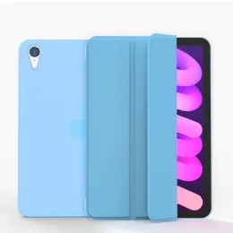 iPad Mini 2024/2021 Fodral Slim Tri-Fold Ljus Blå