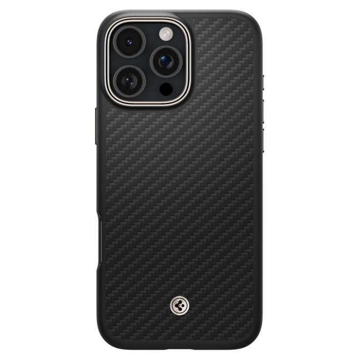 Bild 2, Spigen iPhone 16 Pro Max Skal Enzo Aramid MagSafe Svart