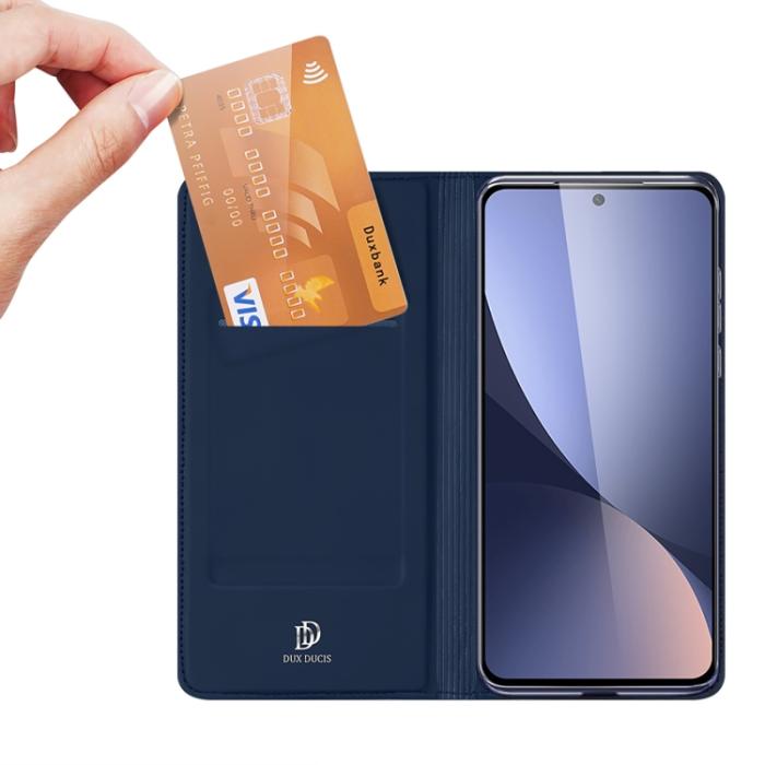 Bild 4, DUX DUCIS Xiaomi 12 Fodral Skin Pro Blå