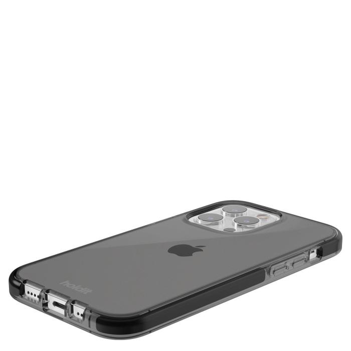 Bild 4, holdit iPhone 15 Pro Mobilskal Seethru Svart