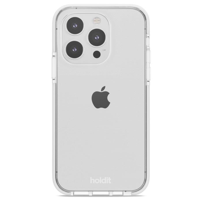 Bild 1, holdit iPhone 15 Pro Mobilskal Seethru Vit