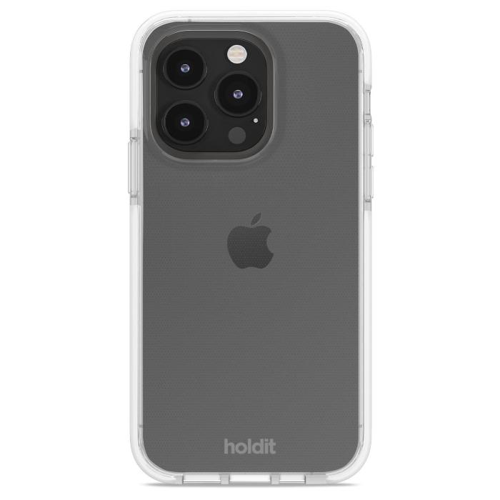 Bild 2, holdit iPhone 15 Pro Mobilskal Seethru Vit