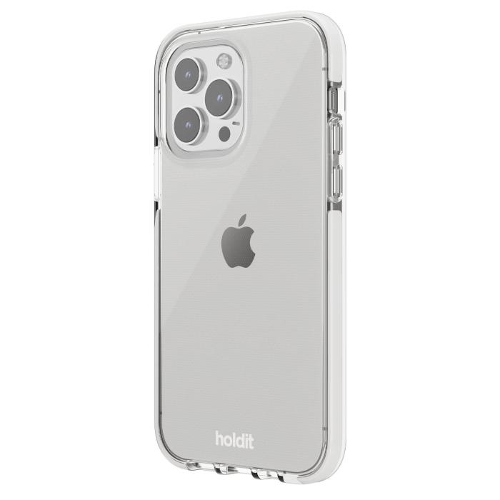 Bild 3, holdit iPhone 15 Pro Mobilskal Seethru Vit