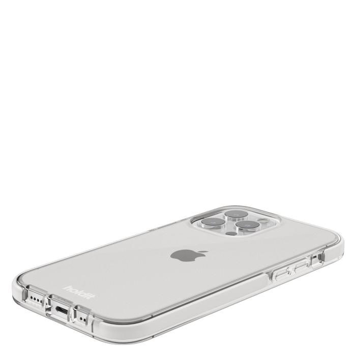 Bild 4, holdit iPhone 15 Pro Mobilskal Seethru Vit