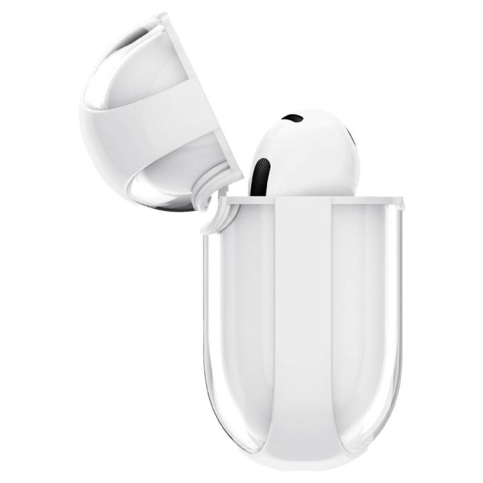 Bild 5, Spigen AirPods 4 Skal Ultra Hybrid Jet White