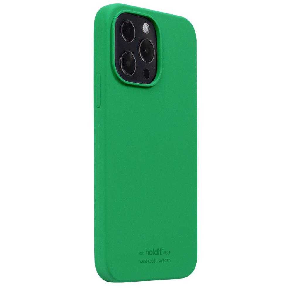 holdit iPhone 13 Pro Skal Silikon Grass Green