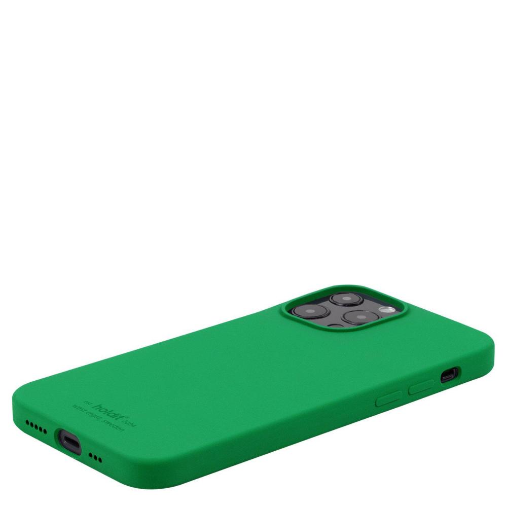 holdit iPhone 13 Pro Skal Silikon Grass Green