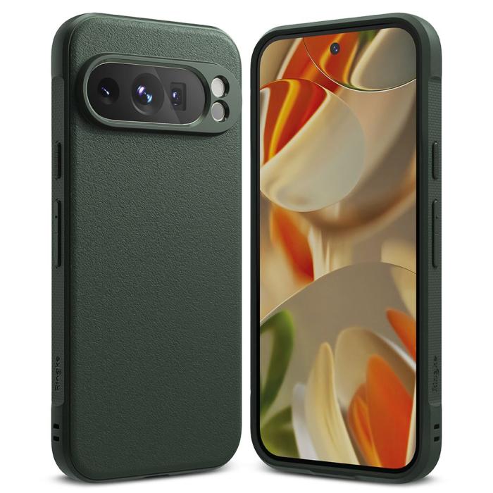 Bild 2, Ringke Google Pixel 9 Pro XL Skal Onyx Mörk Grön