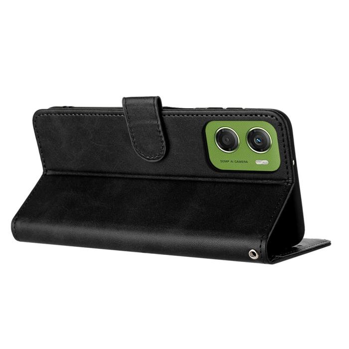 Bild 2, Motorola Moto G06 / G06 Power Fodral Läder Svart