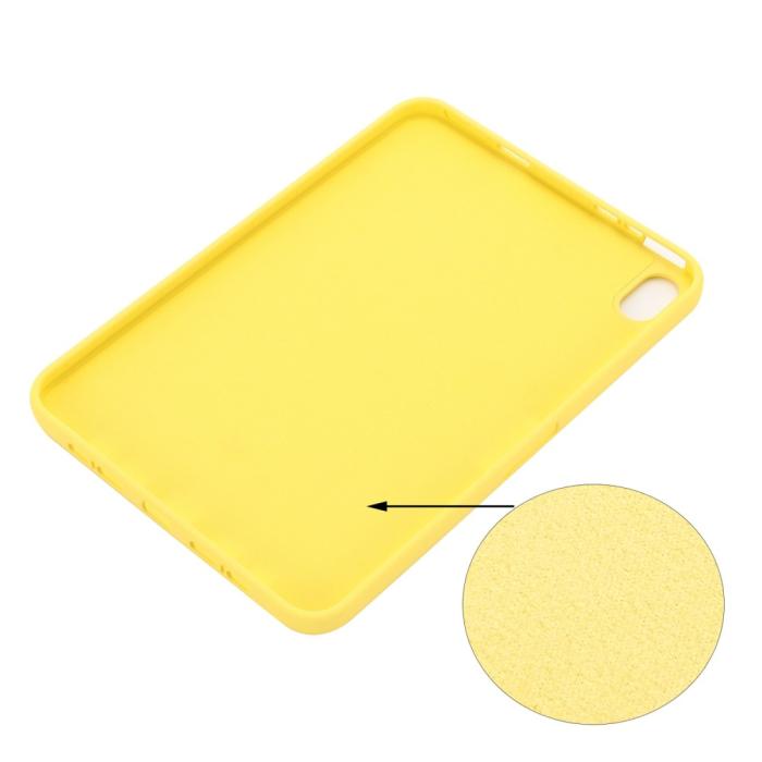 Bild 5, iPad Mini 2024/2021 Skal Shockproof Liquid Silikon Gul