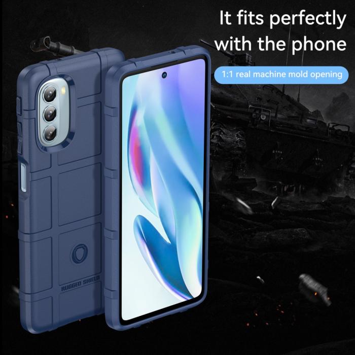Bild 2, Motorola Moto G51 Skal Robust Blå