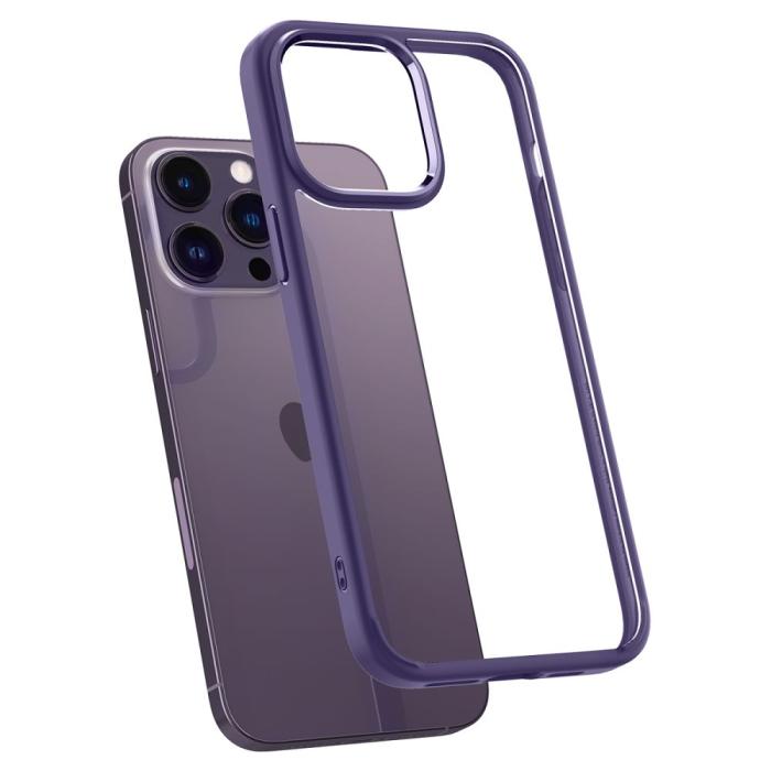 Bild 6, Spigen iPhone 14 Pro Skal Ultra Hybrid Deep Purple