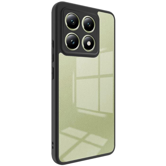 Bild 2, IMAK Xiaomi 14T Skal Hybrid Transparent / Svart