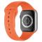 Apple Watch 38/40/41 mm Silikon Armband (M/L) Orange