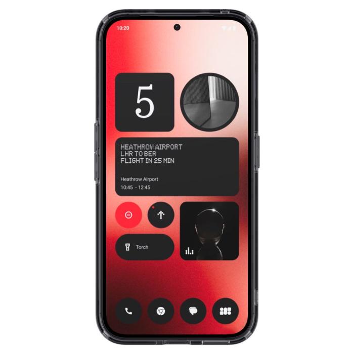 Bild 3, Spigen Nothing Phone 2a Skal Ultra Hybrid Crystal