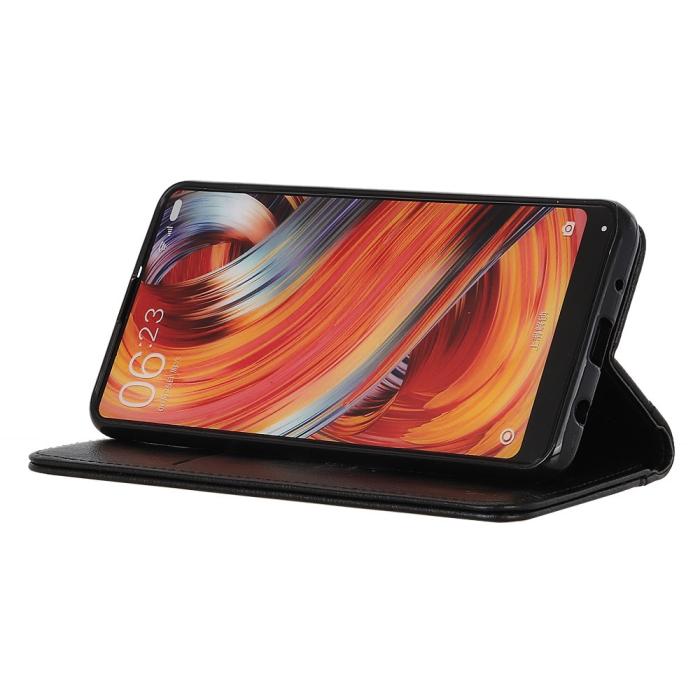 Bild 4, Samsung Galaxy S22 Plus Fodral Flip Split Läder Svart