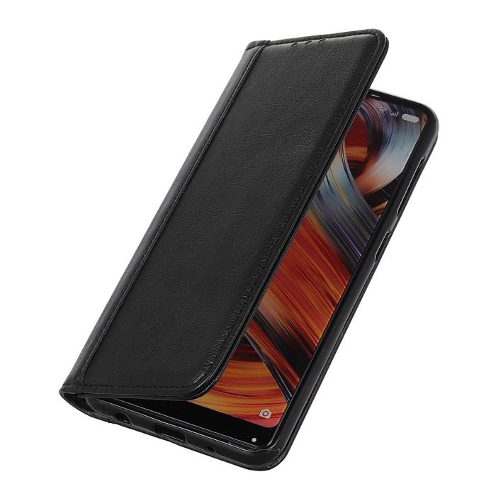Bild 5, Samsung Galaxy S22 Plus Fodral Flip Split Läder Svart