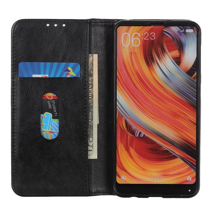 Bild 6, Samsung Galaxy S22 Plus Fodral Flip Split Läder Svart