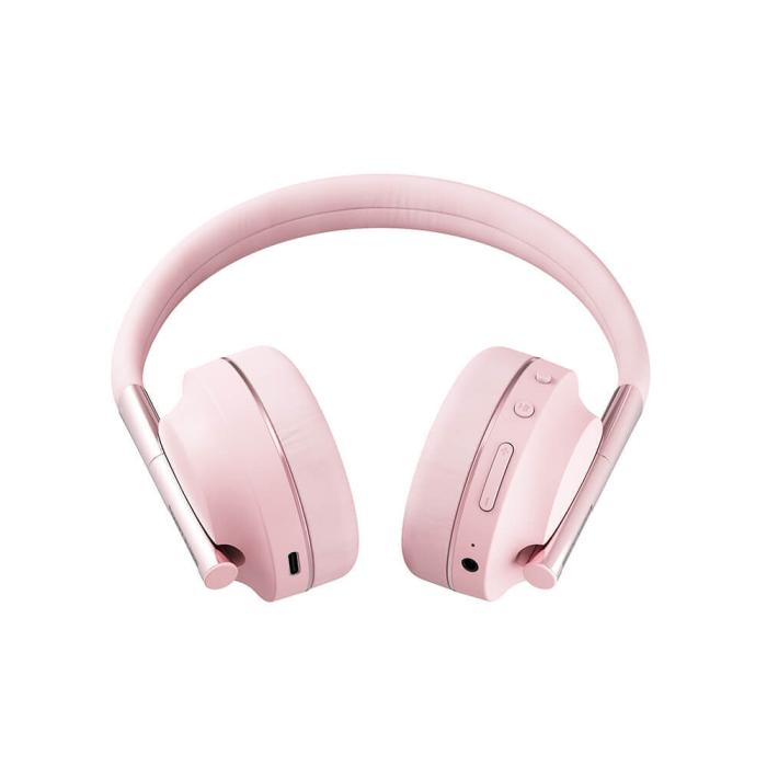 Bild 2, Happy Plugs Play Hörlurar Over-Ear 85dB Trådlös Roséguld