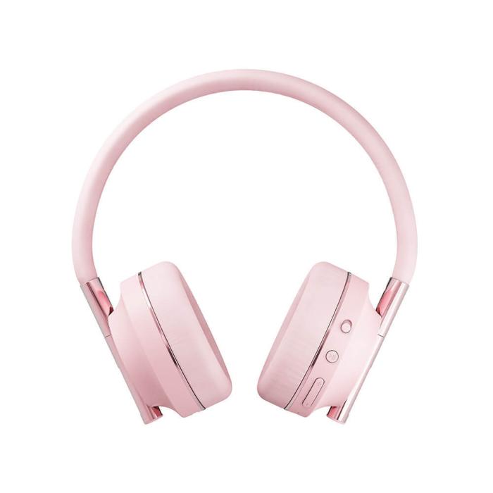 Bild 3, Happy Plugs Play Hörlurar Over-Ear 85dB Trådlös Roséguld