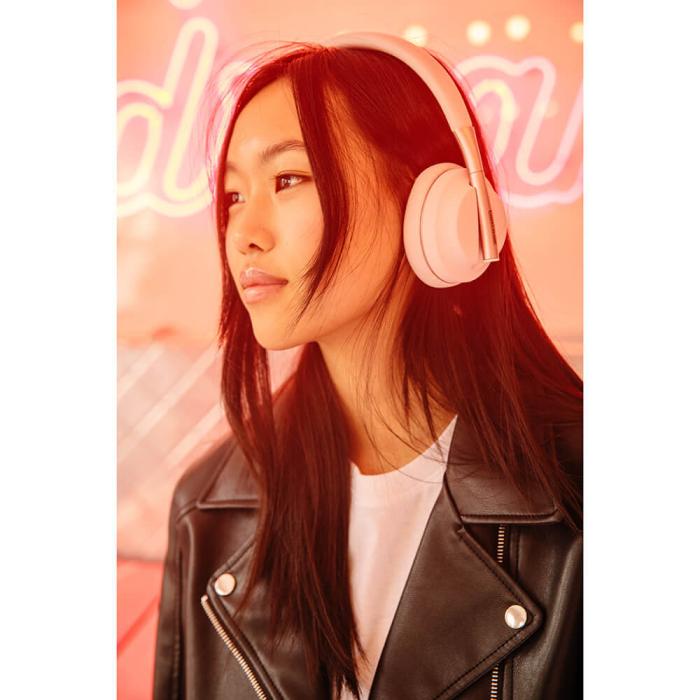 Bild 9, Happy Plugs Play Hörlurar Over-Ear 85dB Trådlös Roséguld