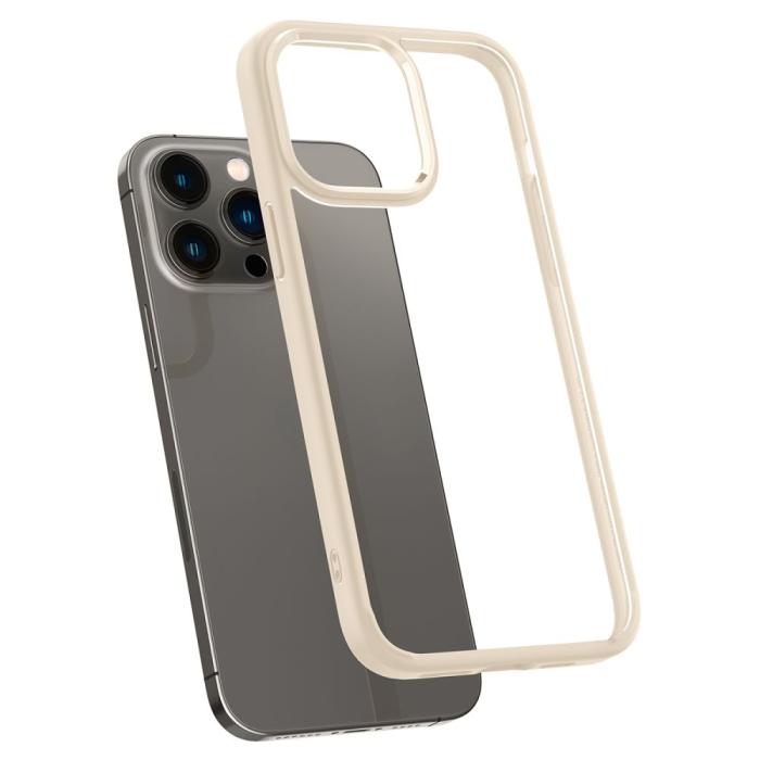 Bild 6, Spigen iPhone 14 Pro Skal Ultra Hybrid Sand Beige