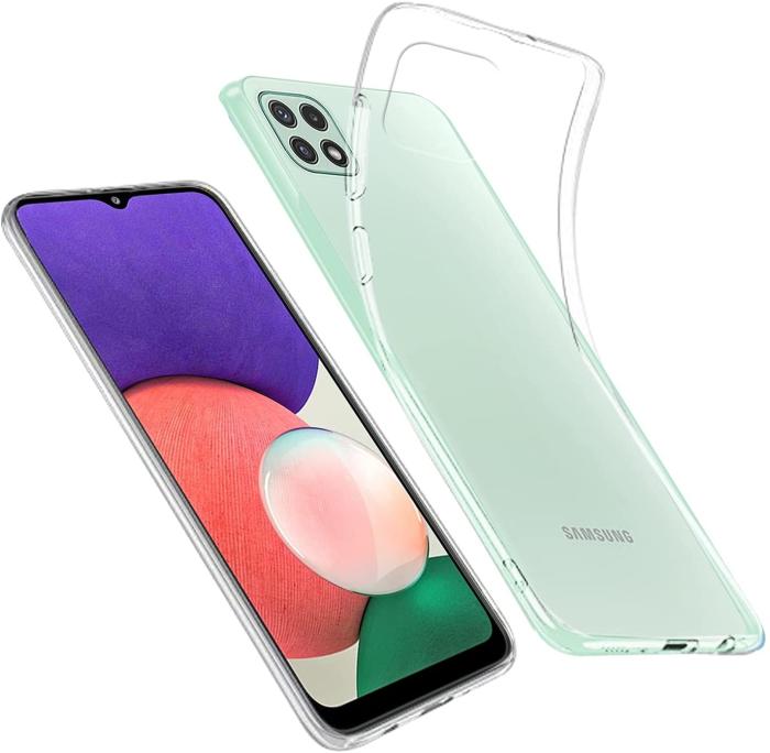 Bild 1, Samsung Galaxy A22 5G - Transparent TPU Skal
