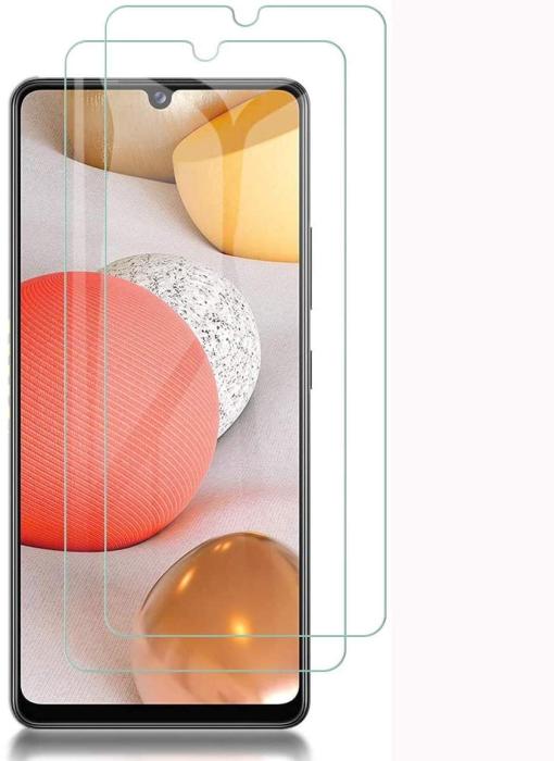 Bild 1, 2-Pack - Samsung Galaxy A42 5G Skärmskydd i Härdat Glas