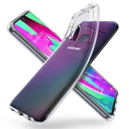 Samsung Galaxy A40 - Transparent TPU Skal