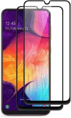 Samsung A33 5G - 2-Pack Heltäckande Skärmskydd i Härdat Glas