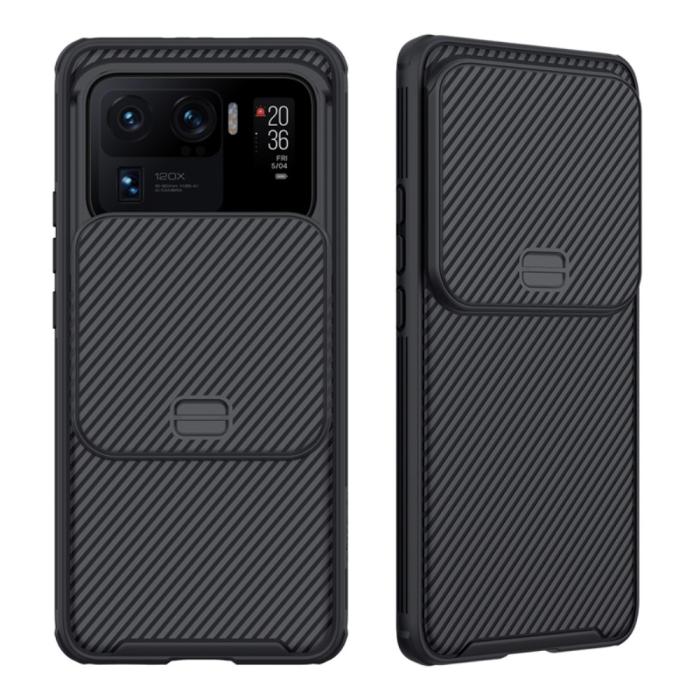 Bild 1, Xiaomi Mi 11 Ultra - NILLKIN CamShield Pro Skal - Svart