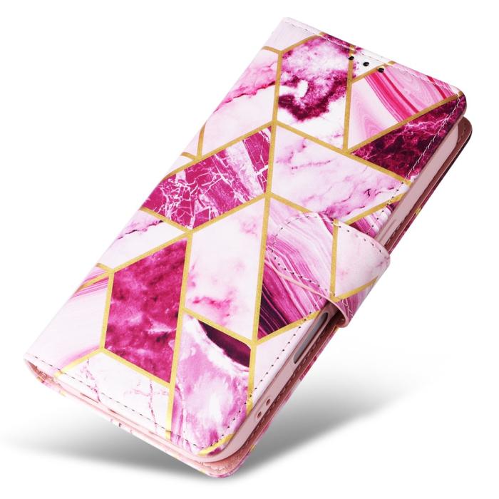 Bild 5, iPhone 16 Fodral Tryck Med Marmor Rosa