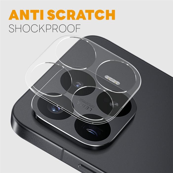 Bild 2, NORTHJO Xiaomi 17T 2-PACK Linsskydd Härdat glas Transparent