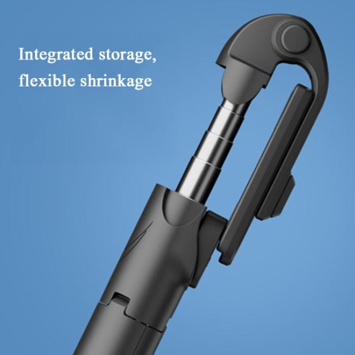 Bild 3, Selfie Stick Tripod Trådlös Bluetooth 360° Svart