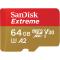 SanDisk MicroSDXC Extreme 64 GB 170MB/s Inkl. Adapter