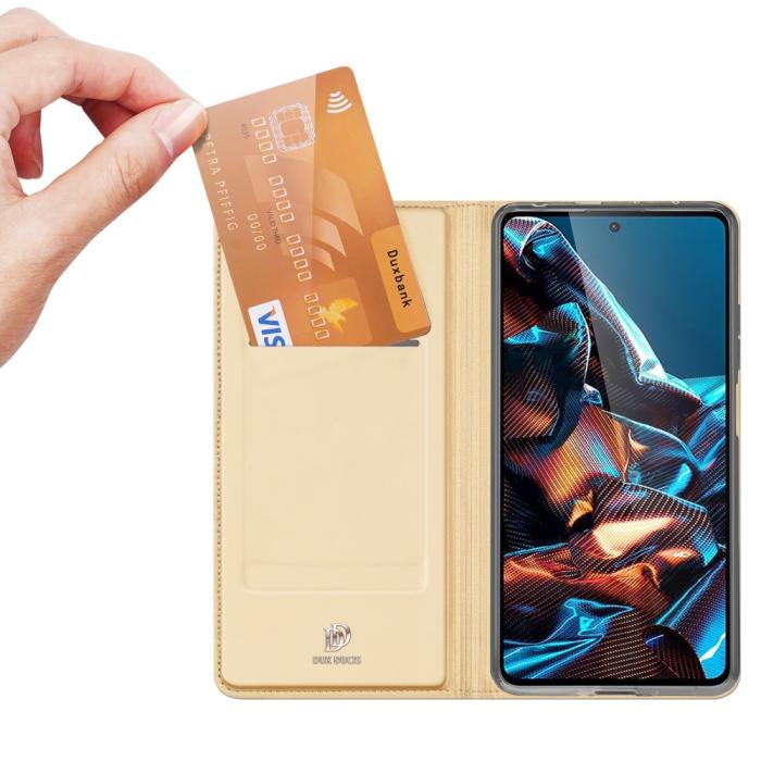 Bild 2, DUX DUCIS Xiaomi Redmi Note 12 Pro 5G Fodral Skin Pro Guld