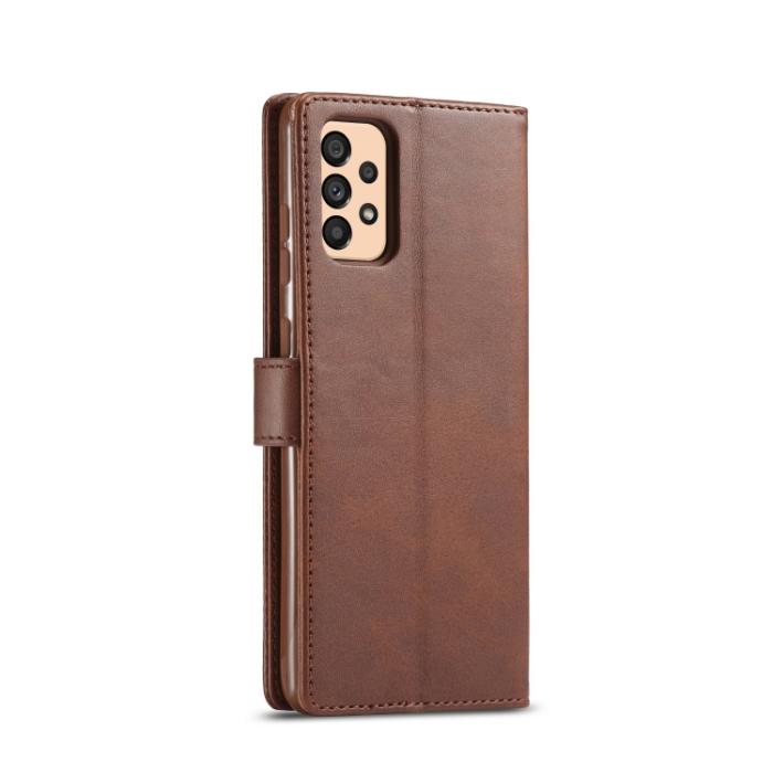 Bild 3, LC.IMEEKE Samsung Galaxy A33 5G Fodral Läder Brun