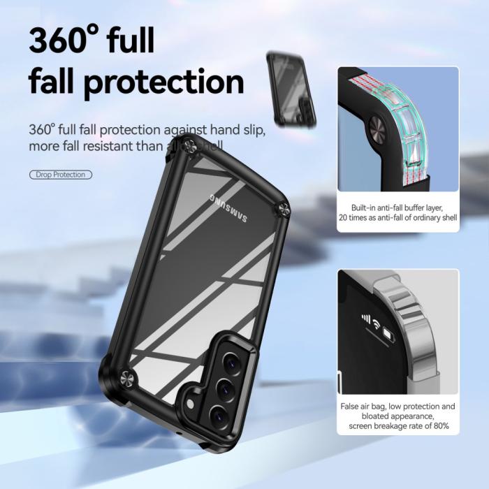 Bild 5, Samsung Galaxy S23 Skal Xtreme Shockproof Hybrid Svart